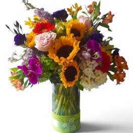 Vibrant Happy Birthday Bouquet