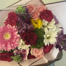 Garden Selection - Wrapped Bouquet