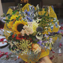 Custom Wrapped Bouquet