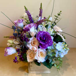 Lavender Breeze - Silk Floral Arrangement