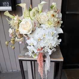 Cascading Bridal Bouquet