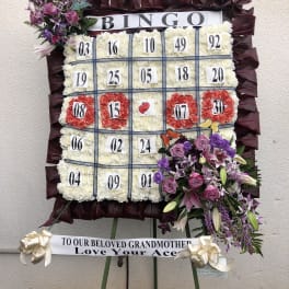 Bingo Wreath -W40020