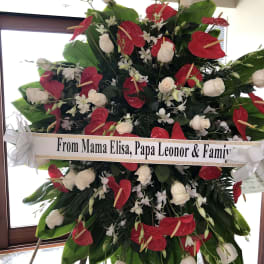 Rose and Anthurium Elegance - W70040