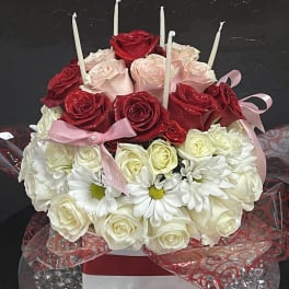 Classic Birthday Cake Bouquet