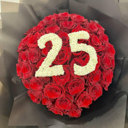 Numbers Rose Luxe Bouquet
