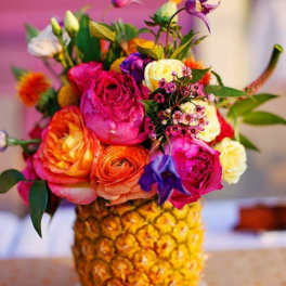 Tropical Sunset Pineapple