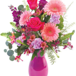 Lovely Pinks Bouquet by Flower Shop Network