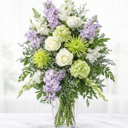 Serene Lavender Vase