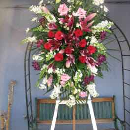 mix Funeral Spray F4