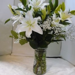 Grand Lily Floral Arrangement