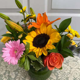 Magnificent Fall Flower Arrangement
