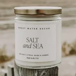 Sea & Salt Soy Candle