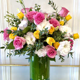 Pink Lemonade Blooms By VLM Flowers