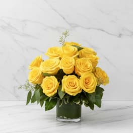 Sunny Yellow Roses