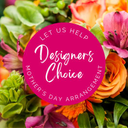 Mixed bouquet with orange roses and pink alstroemeria