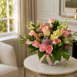 Thinking of You Bouquet - Light Pink Roses