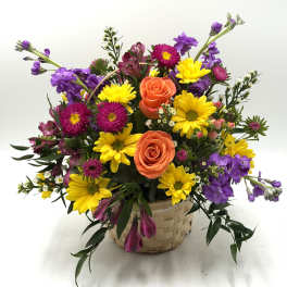 Designer's Choice Basket Arrangement
