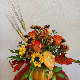 Pumpkin Season by Forever Flowers
