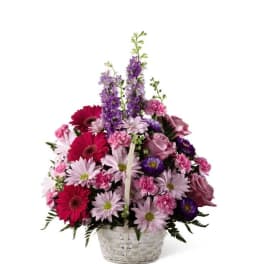 Pastel Peace Basket
