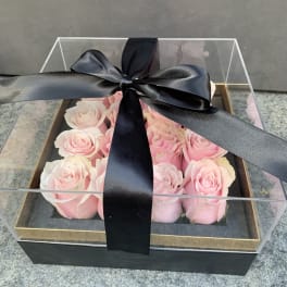 Blush pink box