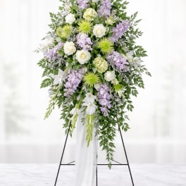 Serene Lavender Standing Spray