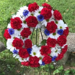 USA Wreath Spray