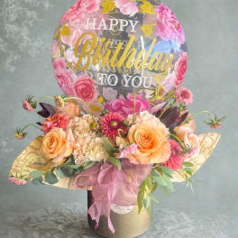 Birthday Celebration by D'Lily's Flowers