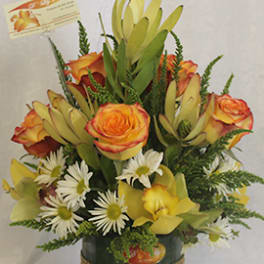 Yellow Paradise by D'Lily's Flowers