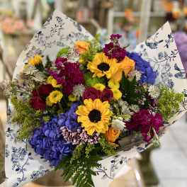 Premium Seasonal Handtied Bouquet - Pickup Only.