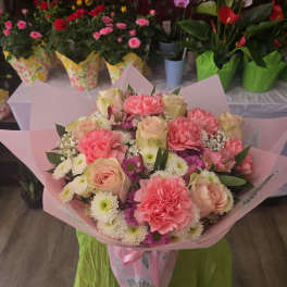 Korean Wrapped series - Pink Mixed