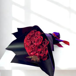 24 Roses Bouquet Classic Romance
