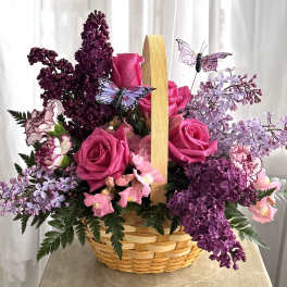 Country Basket Blooms by Teleflora
