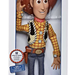 Toy Story 4 Woody action figure in a display box