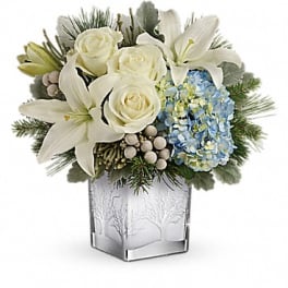 Teleflora's Silver Snow Bouquet