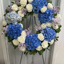 Standing Spray Wreath