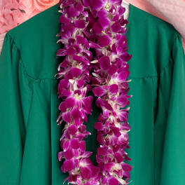 Orchid lei
