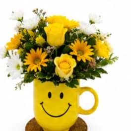 Be Happy Bouquet With Roses