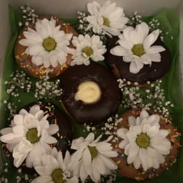 Donuts and daisies
