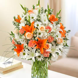 Sincerest Sorrow - Peach, Orange and White