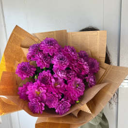 Purple Dahlia Bunch (5 stems)