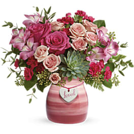Teleflora's Cross My Heart Bouquet
