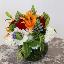 Bowl Mixed Bouquet