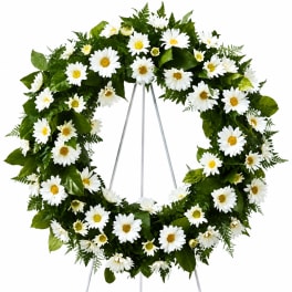 Daisy Garden Wreath