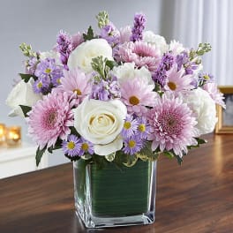Lavender vase