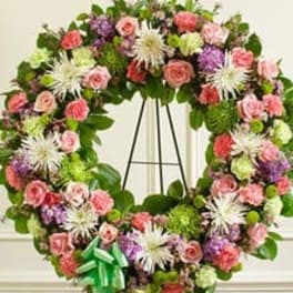 Spring Garden Wreath