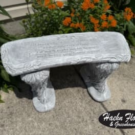 Decorative Concrete Bench