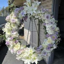 Pacific View Lavender Serenity Wreath