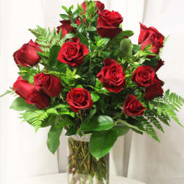 2 Dozen Red Roses