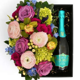 Flora Box Pastel Vita Bella Prosecco