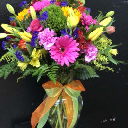 Festive Colorful Bouquet